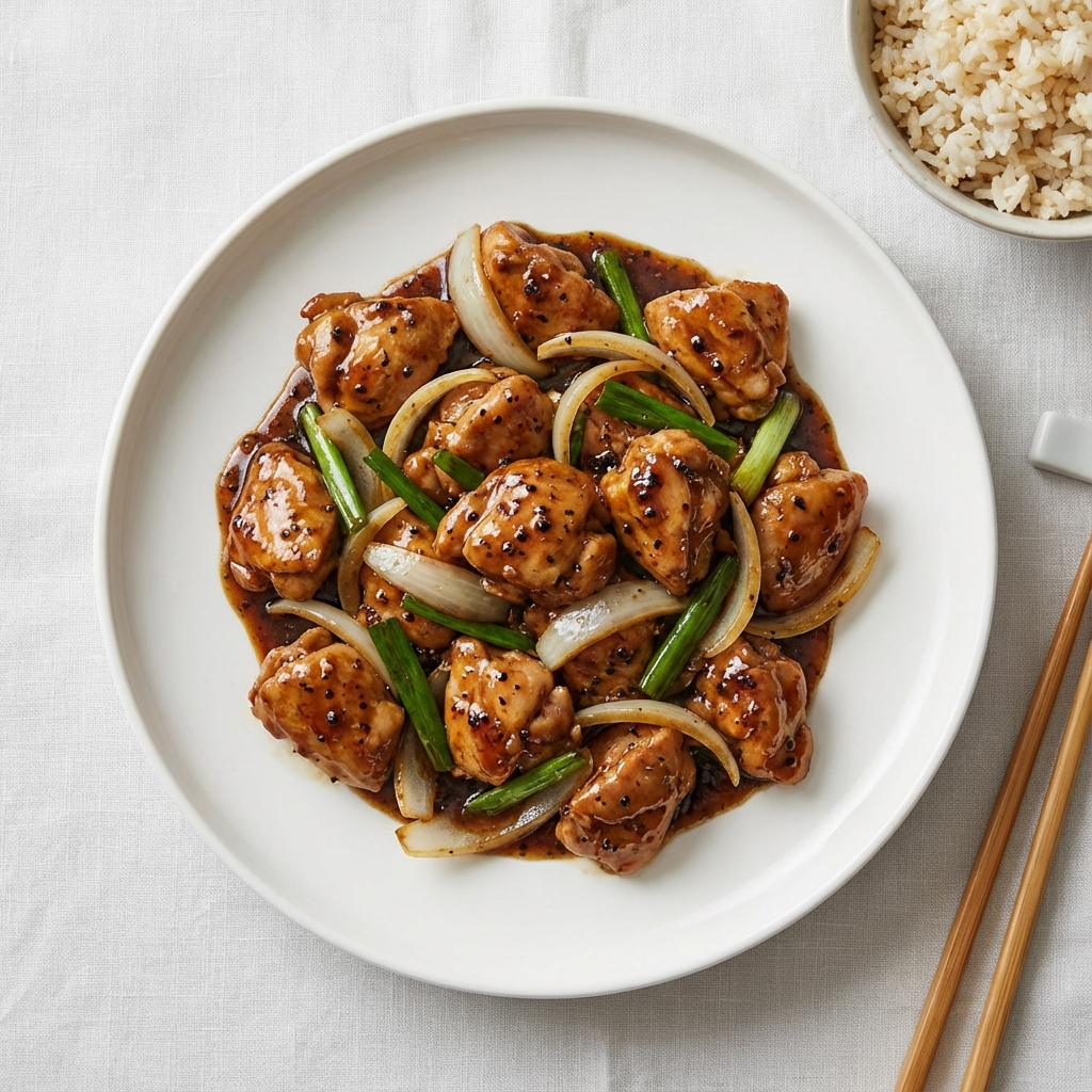 Black Pepper Chicken